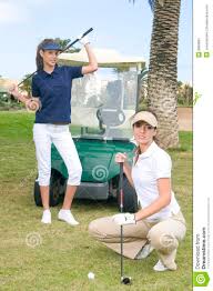 Beautiful Golf Players Near Her Golf Car Stock Image - Image of birdie,  golf: 8660881