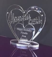 Create digital gifts & cards for dad this father's day! Personalised 25th Birthday Gift Heart With Message Free Standing Keepsake Ebay