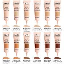 06 golden camel is slightly darker than nc40 and has golden orange undertones. 1 Nyx Bare With Me Tinted Skin Veil Pick Your 1 Color Joy S Cosmetics Eur 6 63 Picclick De