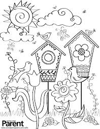 Hundreds of free spring coloring pages that will keep children busy for hours. Spring Coloring Pages Printable Springtime Coloring Pictures Creative Kids Springtime Colo Spring Coloring Sheets Spring Coloring Pages Butterfly Coloring Page