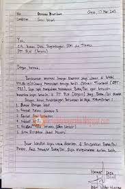 Contoh Surat Lamaran Kerja Tulis Tangan Dan Ketik Komputer Tulisan Tangan Tulisan Surat