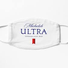 10% gratuity added to all call in orders over $50.00 Michelob Ultra Face Masks Redbubble