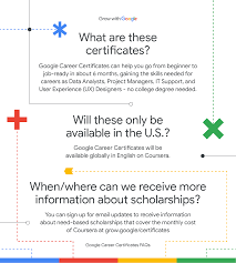 Report a positive career outcome like a new job, enhanced skills, promotion, or. Google Growwithgoogle Recently Announced New Google Facebook
