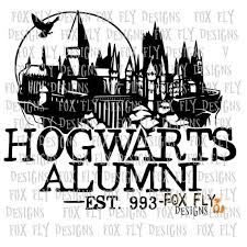 Hogwarts Alumni Svg Cricut Silhouette Harry Potter Hp Ron Hogwarts Alumni Hogwarts Silhouette Hogwarts