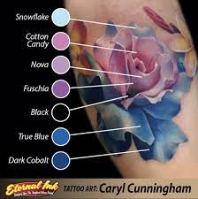 With over 150 different colours or shades now available eternal ink can deliver for any design. Eternal Ink Best Tattoo Ink Tattoo Ink Colors Tattoo Posters