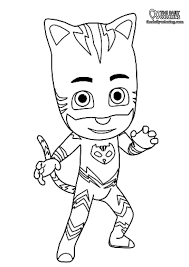 By best coloring pagesfebruary 16th 2018. Pj Masks Coloring Pages The Daily Coloring
