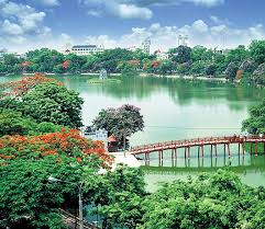 Kết quả hình ảnh cho hình ảnh hồ gươm về đêm