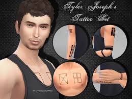 Tyler joseph knew music did something to him. Overkill Simmer S Tyler Joseph Tattoo Set
