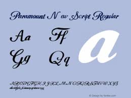 Can you do a newer version of the paramount font? Paramount New Script Font Paramountnewscript Font Paramount New Script Version 1 00 March 31 2017 Initial Release Font Ttf Font Handwriting Font Fontke Com For Mobile