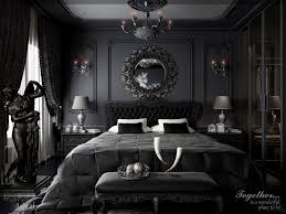 Elegant Black Bedroom Mohd Ashraf On Artstation At Https Www Artstation Com Artwork 8lrbrg Black Bedroom Decor Luxury Bedroom Master Black Bedroom Design