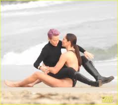 Clearly, fans were on the lookout for this engagement, because two days ago, when bird posted a video of herself. Megan Rapinoe Sue Bird Hit The Beach For A Photo Shoot After Their Recent Engagement Photo 4507195 Megan Rapinoe Sue Bird Pictures Just Jared