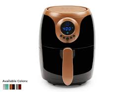 French fries, chicken, steak, roasts, fish tacos and sticks, waffle fries, pies. Copper Chef Airfryer 2qt Tristarcares