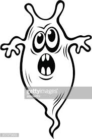 Check spelling or type a new query. Scary Halloween Ghost Cartoon Character Clipart Image