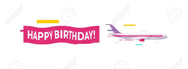 Use these airplane happy birthday clipart. Plane With Banner Congratulation And Yellow Plane With Banner Royalty Free Cliparts Vectors And Stock Illustration Image 54833543