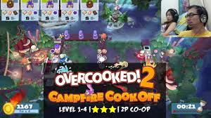 팝업레이어 알림 팝업레이어 알림이 없습니다. Overcooked 2 Campfire Cook Off 2p Co Op 3 Stars All Levels Complete