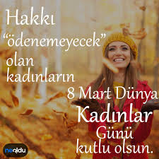 Takvimler 8 mart'ı gösterdiğinde dünya kadınlar günü sözleri ve mesajları içerisinde yer alan en güzel sözler, anlamlı sözleri ve özlü kısa ve uzun sözleri ve ünlülerden söylenmiş alıntıları sizler için bir araya getirdik. Puuapx9drdyvym