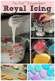 The Best No Fail 3 Ingredient Royal Icing Recipe For Decorating Sugar Cookies Royalicing Sug Royal Icing Recipe Cookie Icing Recipe Best Royal Icing Recipe