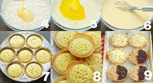 Campur tepung terigu, baking powder, susu bubuk full cream, vanili, bubuk green tea, dan ragi instan. Resep Martabak Manis Mini Yang Nikmat Sekali
