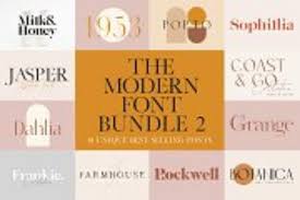Because the screen resolution of some computer. 19 Font Bundles To Save You Time And Money On Your Next Project Hipfonts