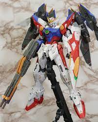 mg 1 100 wing gundam proto zero modeled by nataku photoreview big or wallpaper size images good work gundam toys gundam gundam wing zero