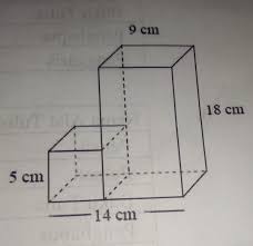 Jadi volume kerucut tersebut adalah 1056 cm 3. Volume Gabungan Bangun Ruang Di Samping Adalah A 125b 810c 935d 1125 Brainly Co Id