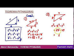 Hello guyysss… balik lagi nih. Teorema Pythagoras Video Pembelajaran Materi Dan Contoh Soal Youtube