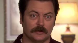 The star has had many looks since then but that enviable 'stache lives on in infamy. The Ron Swanson Mistake You Never Noticed In Parks And Recreation