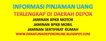 Gadai bpkb mobil cepat, pinjaman dana jaminan bpkb mobil hanya 1 hari bisa langsung cair dengan suku bunga rendah di mandiri utama finance untuk seluruh wilayah indonesia. Tempat Pinjaman Uang Tanpa Jaminan Di Depok Sebuah Tempat