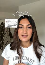 Replying to @Abbey Moss How to soothe teething pain for babies and toddlers  💗 #teething #11weekold #droolingbaby #firsttimeparents #due2025 #baby101  #firsttimeparents #bestteethers