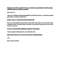 Your tax deductible donation will fund critical diabetes research. How To Write A Thank You Note After A Funeral 7 Steps