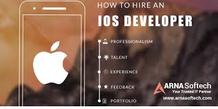 Hire Dedicated Ios Developers From Arna Softech Iphone App Development Ios Developer Custom Ipad
