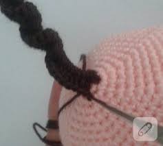 Amigurumi Bebeklere Kivircik Sac Nasil Yapilir Kivircik Sac Sac Amigurumi