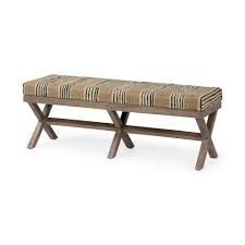 Pine, rustic and authentic barn wood. Bedroom Striped Benches You Ll Love In 2021 Wayfair