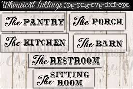 Similar design products to pantry svg, kitchen svg, pantry labels, pantry svg. Free Svg The Pantry And Such Svg Sign Set Free Svg Files Cut For Silhouette And More