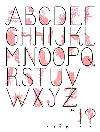 Bacteria Font Alphabet Lettering Microbiology
