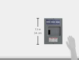 Electrical, safety, hvac, cleaning, motors, plumbing Square D By Schneider Electric Hom612l100scp Homeline 100 Amp 6 Space 12 Circuit Indoor Surface Mount Main Lugs Load Center With Cover Circuit Breaker Panels Amazon Com