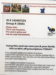 Get a free coupon card. National Prescription Discounts Free Prescription Discount Card Free To Have Free To Use Accepted At More Than 60 000 Pharmacies Save Up To 75 Off Retail Home