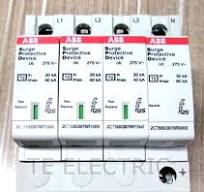 ABB SPD MAX 40KA SURGE PROTECTIVE DEVICE 4 POLE 275V OVR T2 ...