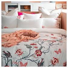 Jattelilja Duvet Cover And Pillowcase S White Floral Patterned Ikea Canada Ikea Duvet Covers Floral Duvet Covers Duvet Cover Pattern