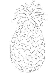 Print out the second page on green cardstock. Pineapple Coloring Pages Printable Pineapple Coloring Page Fruit Coloring Pages Coloring Pages For Kids