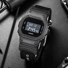 Casio dw 5600bbn 1 g shock is a tough, light, and accurate wristwatch designed for a rigorous work environment. Casio G Shock 5600 Dw 5600bbn 1dr Nylon Strap 160 00 Picclick