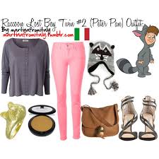 Raccoon Lost Boy Twin 2 Peter Pan Outfit Peter Pan Outfit Peter Pan Movies Outfit