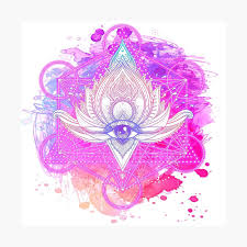 Get My Art Printed On Awesome Products Support Me At Redbubble Rbandme Https Www Redbubble Com I Photographic Pr Watercolor Lotus Yoga Art Sacred Geometry