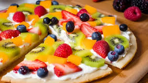 Pizza trái cây ngọt