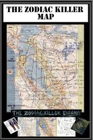 The unsolved mystery of the zodiac killer. The Zodiac Killer Map Part Of The Zodiac Killer Enigma Clemons Mr R S 9781690730859 Amazon Com Books