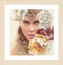 Lanarte Enchanting Eyes Counted Cross-Stitch Kit