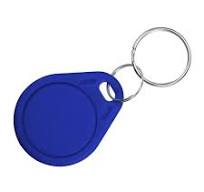 Passepartout Chiave 10 Portachiavi RFID MF 1K 13.56MHz ISO14443A - Rosso  Per Controllo Accessi Tag Rfid