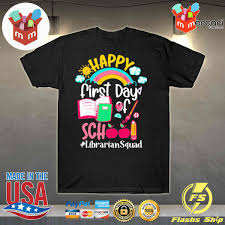 Check spelling or type a new query. Happy First Day Of School Kindergarten Teacher Shirt Hoodie Sweater Long Sleeve And Tank Top