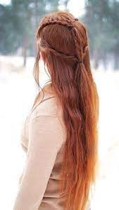 elfen tauriel inspirierte frisur in 2021 medieval hairstyles elvish hairstyles elf hair