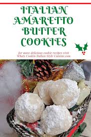 Italian Amaretto Butter Cookies Recipe In 2020 Butter Cookies Delicious Cookie Recipes Cookies
